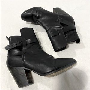 Rag & Bone Black Kinsey booties Ankle Boots 39